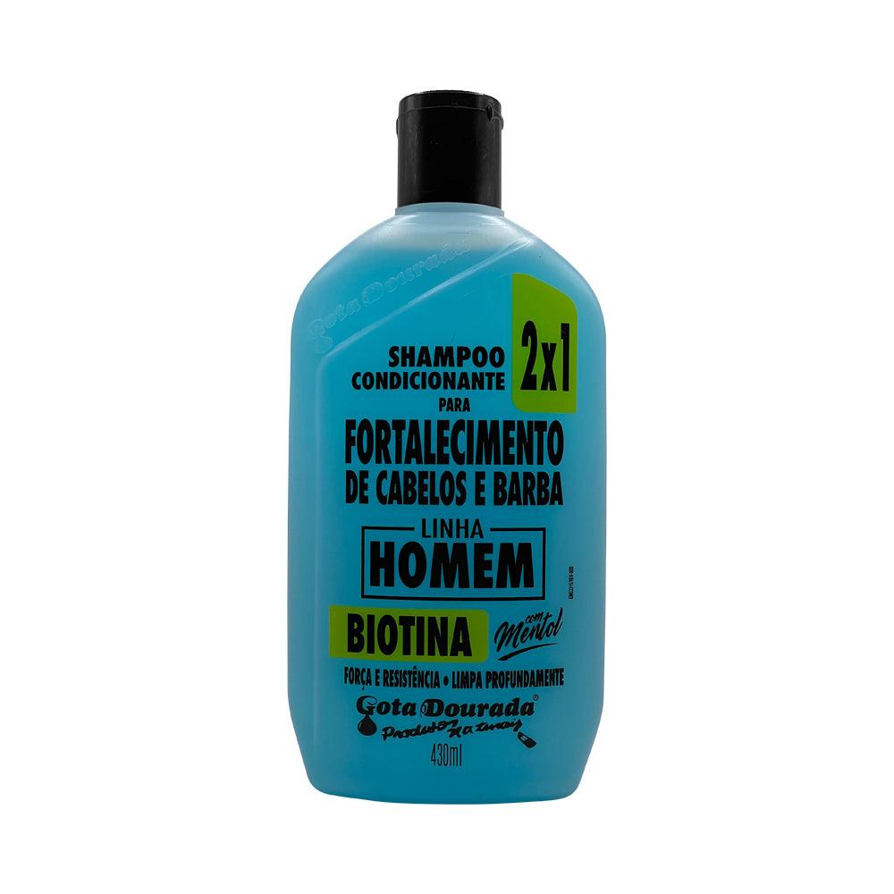 Gota Dourada - Linha Homem 2x1 - Shampoo Condicionante 430ml