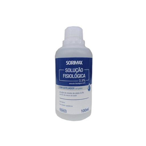Frasco de Solução Fisiológica Farmax 100 ml