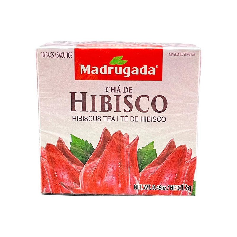 Caixa de Chá de Hibisco Madrugada com 10 sachês