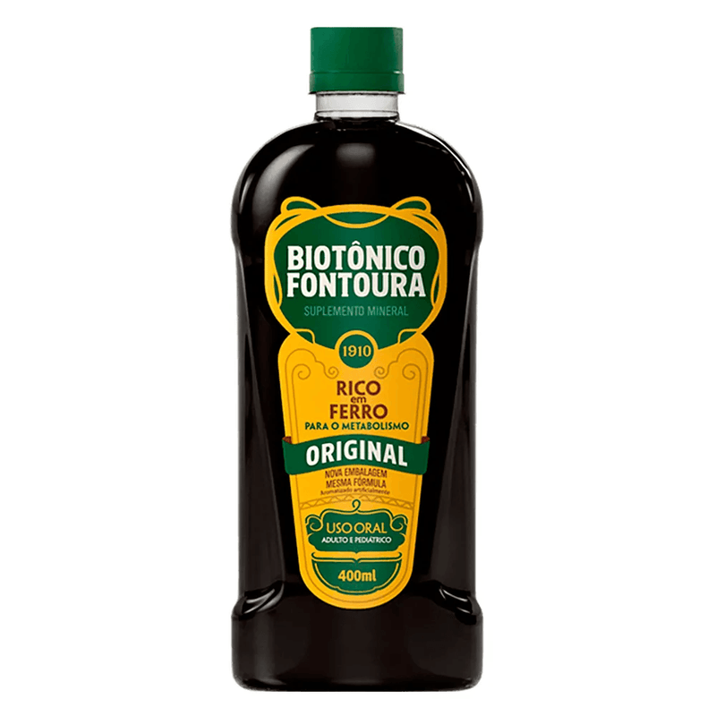 Biotônico Fontoura Original Suplemento Mineral Líquido – 400ml