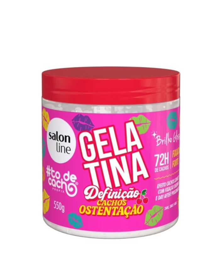 Gelatina Salon Line #todecacho Definição Cachos Ostentação – 550g