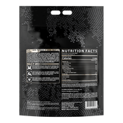 Verso do Mass Infusion Nutrex baunilha com tabela nutricional, ingredientes e modo de uso