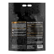 Verso do Mass Infusion Nutrex chocolate com tabela nutricional, ingredientes e modo de uso