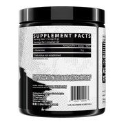 Rótulo da Glutamine Pure Nutrex: 5 g de L-glutamina por dose, sem outros ingredientes, e modo de uso