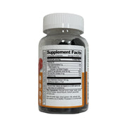 Tabela Supplement Facts das gomas Lifeable Immune Support: 90 mg de vitamina C, 8 mg de zinco e 100 mg de sabugueiro negro