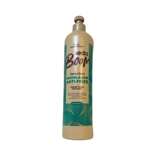 Creme para Pentear Seda Boom Modelador Antifrizz 350ml