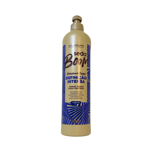 Creme para Pentear Seda Boom Definição Intensa Pró-Curvatura Hidratação 350ml