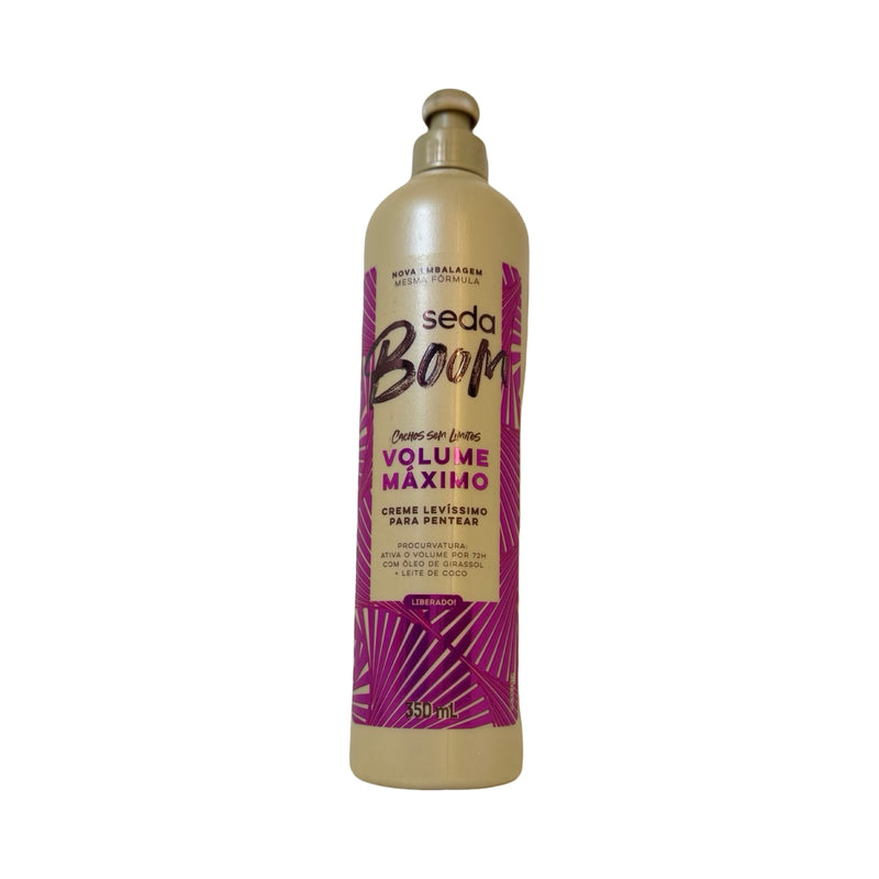 Creme para Pentear Seda Boom Volume Máximo 350ml
