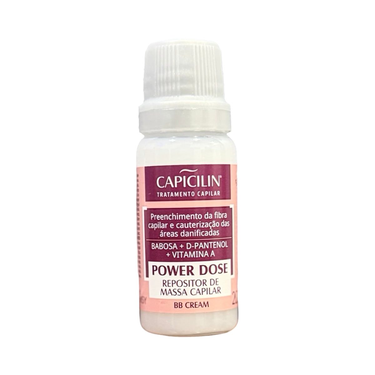 Ampola Capicilin Power Dose Repositor de Massa Capilar BB Cream – Babosa, D-Pantenol e Vitamina A