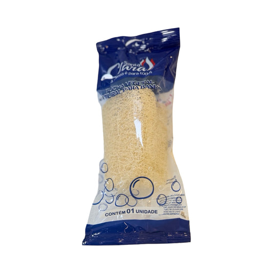 Bucha Vegetal Natural para Banho Santa Clara – 1 Unidade