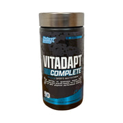 Frasco do multivitamínico esportivo Nutrex Vitadapt Complete com 90 cápsulas