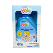 Água de colônia Muriel Baby Menino 150ml na caixa azul com ilustração de anjinho