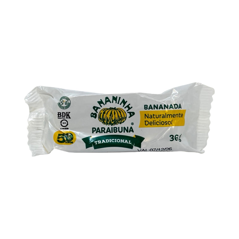 Bananinha Paraibuna Bananada Tradicional 36g