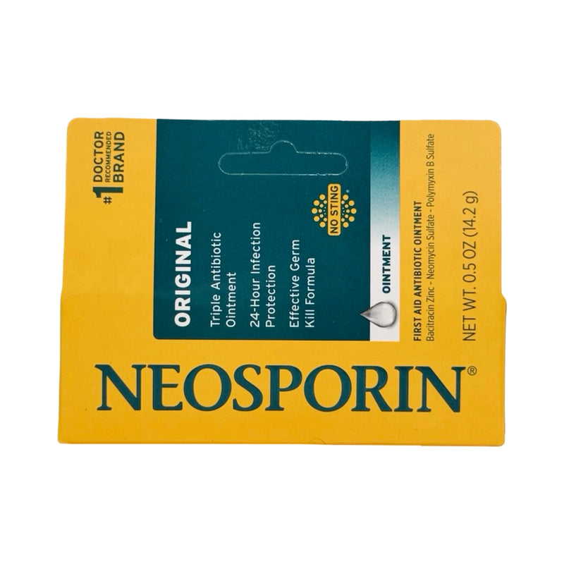 Neosporin Pomada Antibiótica de Primeiros Socorros – 14,2 g (0,5 oz)