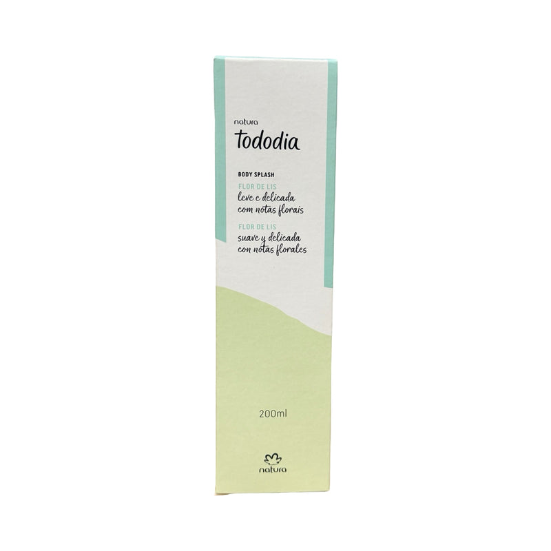 Body Splash Tododia Flor de Lis Natura 200ml