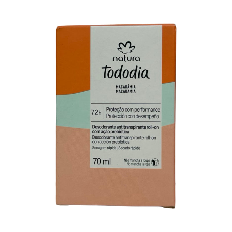 Desodorante Roll-on Tododia Macadâmia Natura 70ml