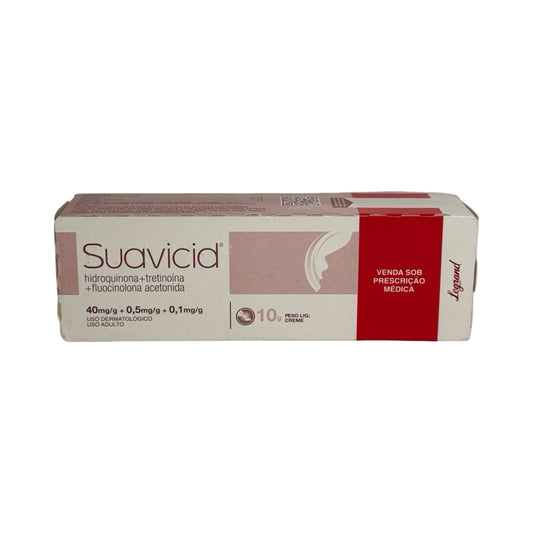 Suavicid Creme Dermatológico (10g) – Tratamento Avançado para Melasma e Manchas