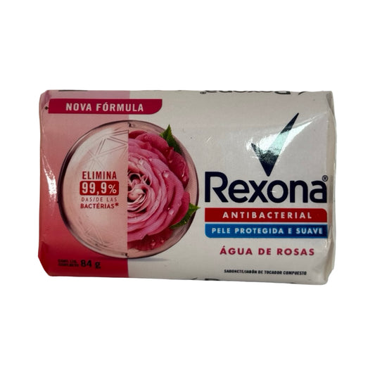 Rexona Antibacterial Soap Bar – Rose Water (Água de Rosas)