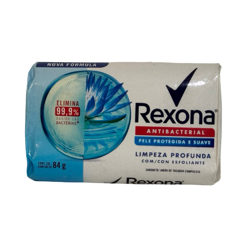 Sabonete Antibacteriano Rexona Limpeza Profunda Esfoliante – 84g