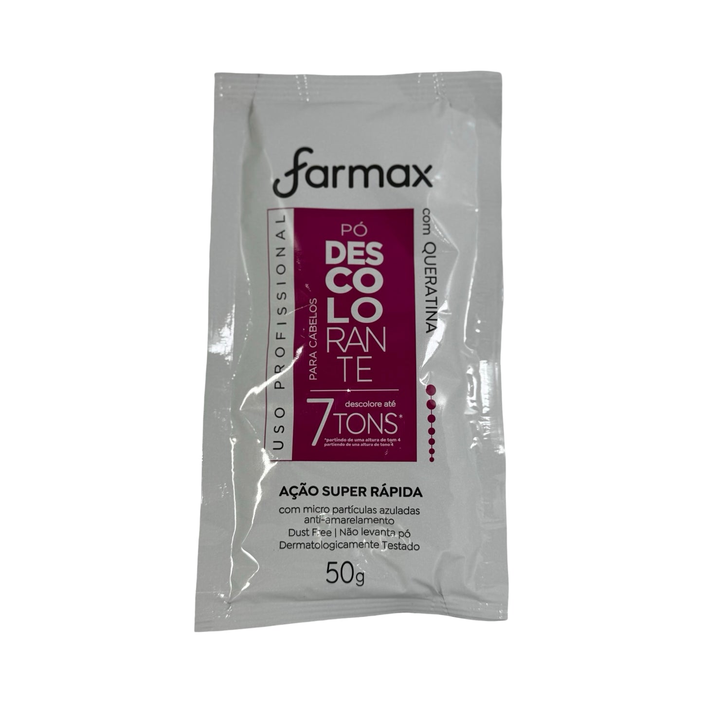 Farmax - Pó descolorante profesional com Queratina 50g