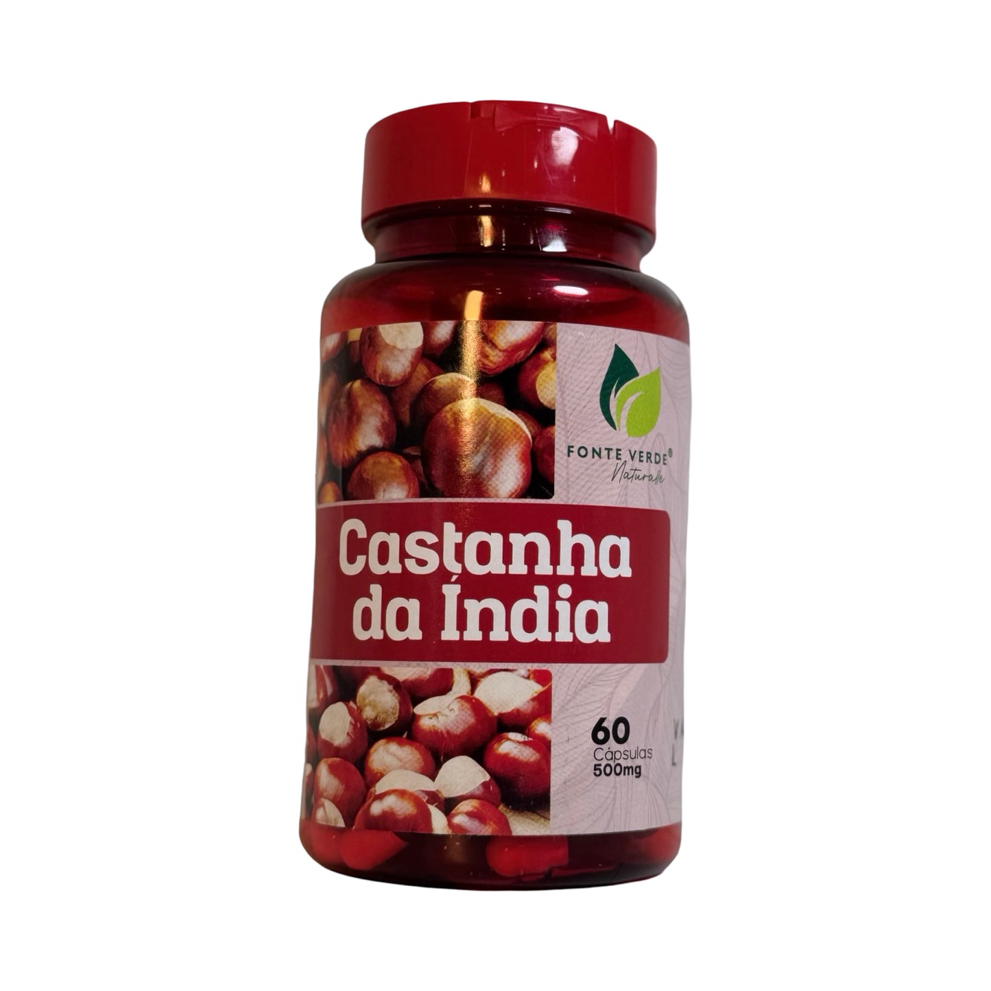 Fonte Verde Naturale Castanha da Índia 500mg – 60 Capsules