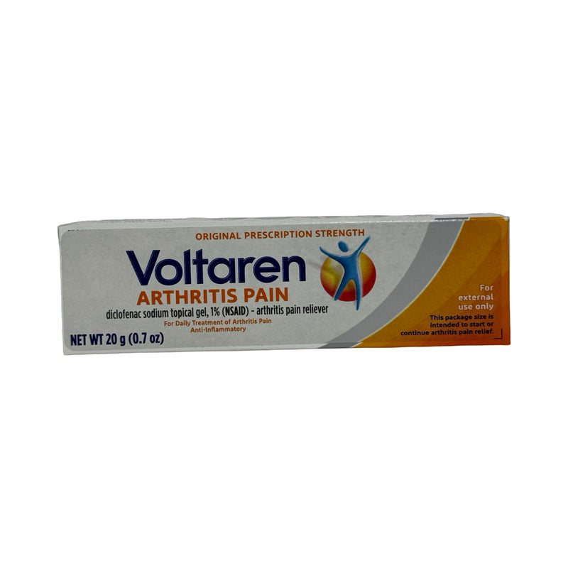 Voltaren Gel Diclofenaco Sódico 1% para Dor de Artrite – 20g