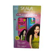 Caixa do Kit Skala Brasil #MaisCachos Shampoo + Condicionador, 2 x 325ml