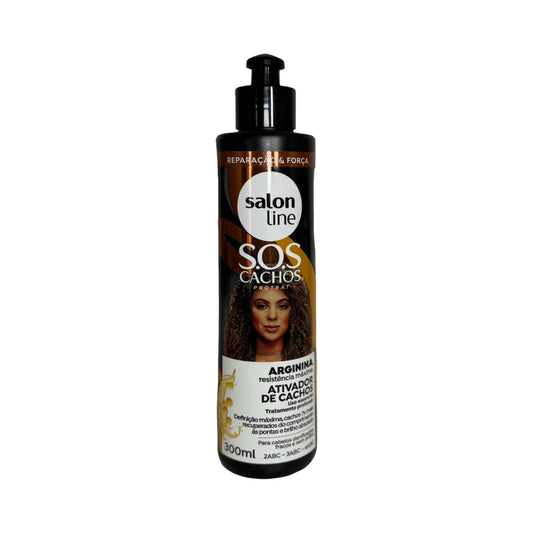 Salon Line S.O.S Cachos Arginina – Força e Definição Máxima 300ml