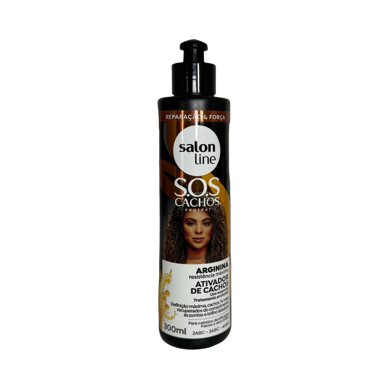 Salon Line S.O.S Cachos Arginina – Força e Definição Máxima 300ml