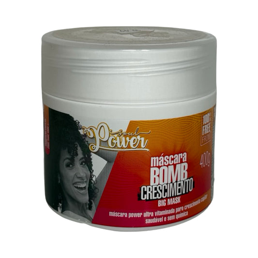 Máscara Soul Power Bomb Crescimento Big Mask 400g