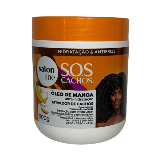 Salon Line S.O.S Cachos: Ativador de Cachos Óleo de Manga (500g)
