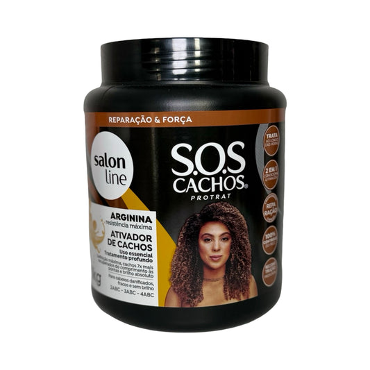 Salon Line SOS Cachos Arginina (Ativador de Cachos) 1Kg