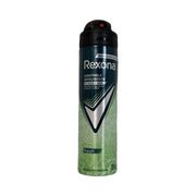 Lata verde do desodorante aerossol Rexona Men Impacto Fresh 72h, nova embalagem Controle Inteligente, 150 ml