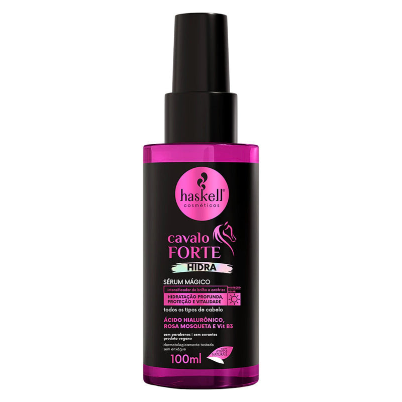 Frasco do Sérum Mágico Haskell Cavalo Forte Hidra 100 ml