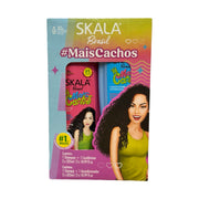 Kit Skala Brasil #MaisCachos com shampoo e condicionador de 325ml na caixa